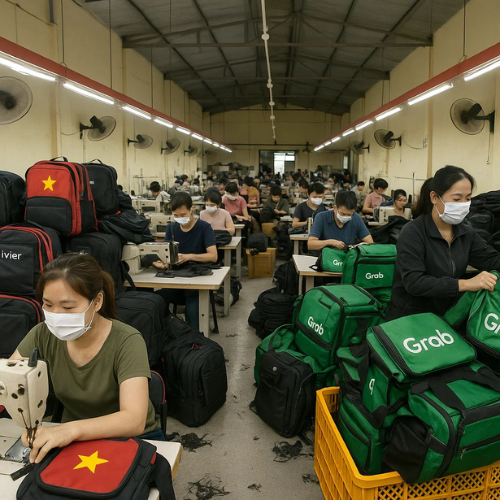 xưởng in balo quà tặng mita việt nam