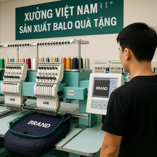 xưởng may balo quang cao