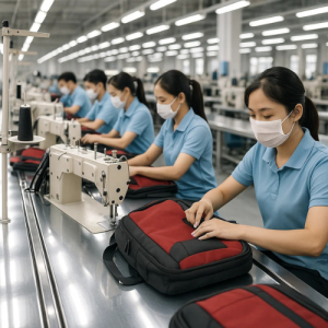 xưởng may balo quang cao
